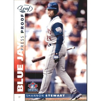 2002 Leaf Press Proofs Platinum #139 Shannon Stewart