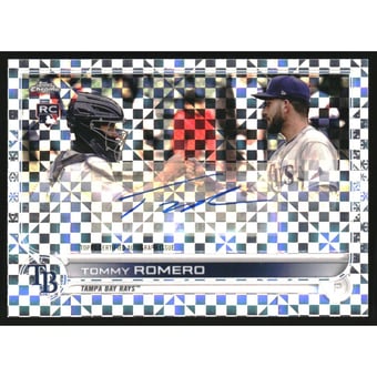 2022 Topps Chrome Update Autographs X-Fractors #ACTR Tommy Romero
