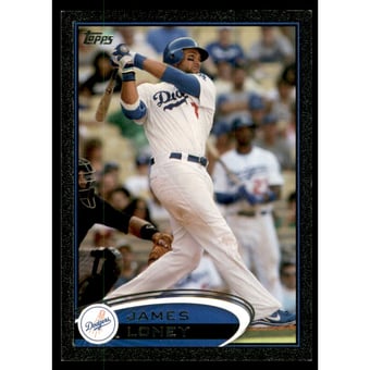2012 Topps Black #39 James Loney