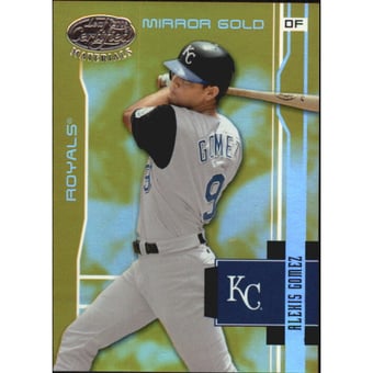 2003 Leaf Certified Materials Mirror Gold #83 Alexis Gomez