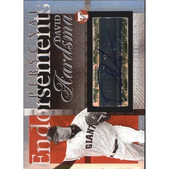 2004 Topps Pristine Personal Endorsements #DA David Aardsma C