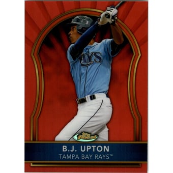 2011 Finest Red Refractors #18 B.J. Upton