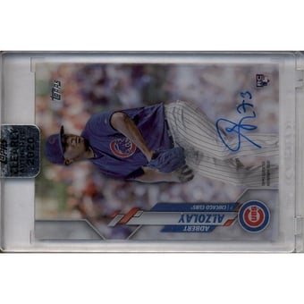 2020 Topps Clearly Authentic Autographs #CCAAA Adbert Alzolay