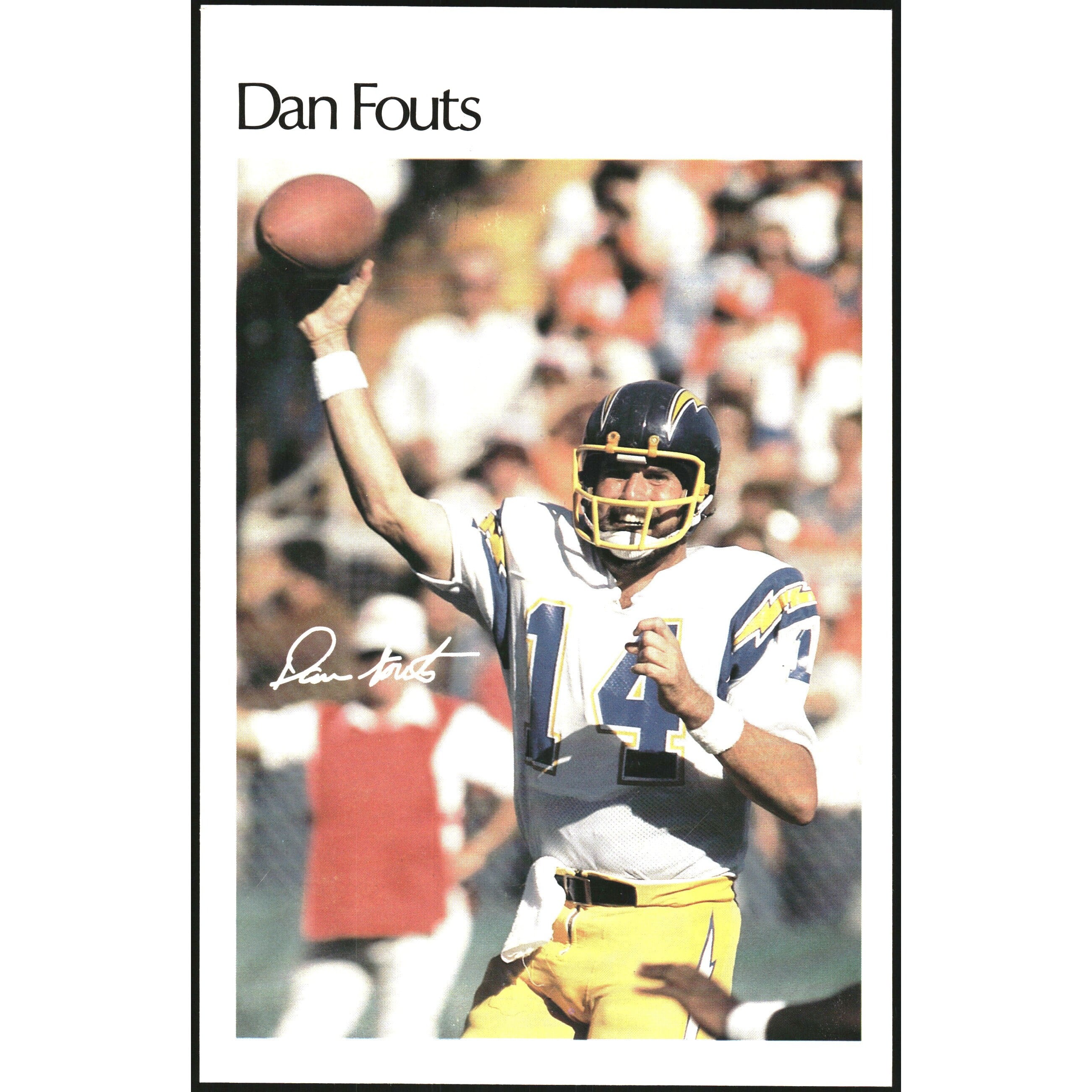 1982 Marketcom #48 Dan Fouts