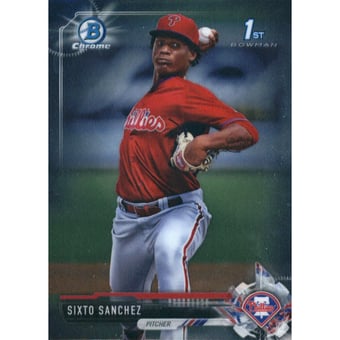 2017 Bowman Chrome Prospects #BCP210 Sixto Sanchez