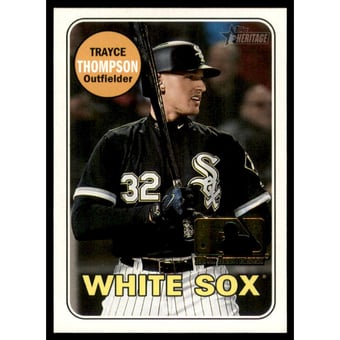 2018 Topps Heritage 100th Anniversary #530 Trayce Thompson