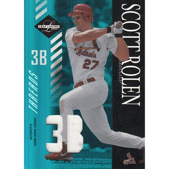 2003 Leaf Limited Threads Position #71 Scott Rolen