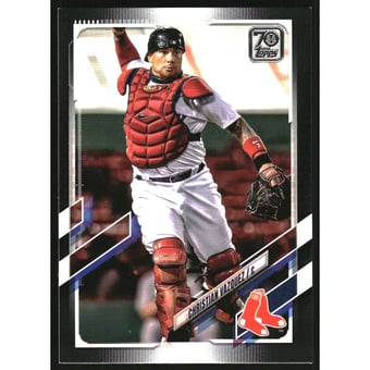 2021 Topps Black #557 Christian Vazquez