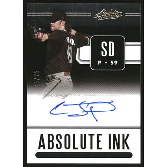 2021 Absolute Absolute Ink #18 Chris Paddack/25