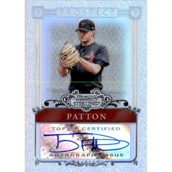 2006 Bowman Sterling Prospects Refractors #TP Troy Patton AU