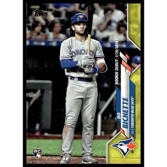 2020 Topps Update Walgreens Yellow #U1 Bo Bichette