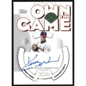 2024 Topps Archives '06 Own the Game Autographs #06OGAKW Kerry Wood