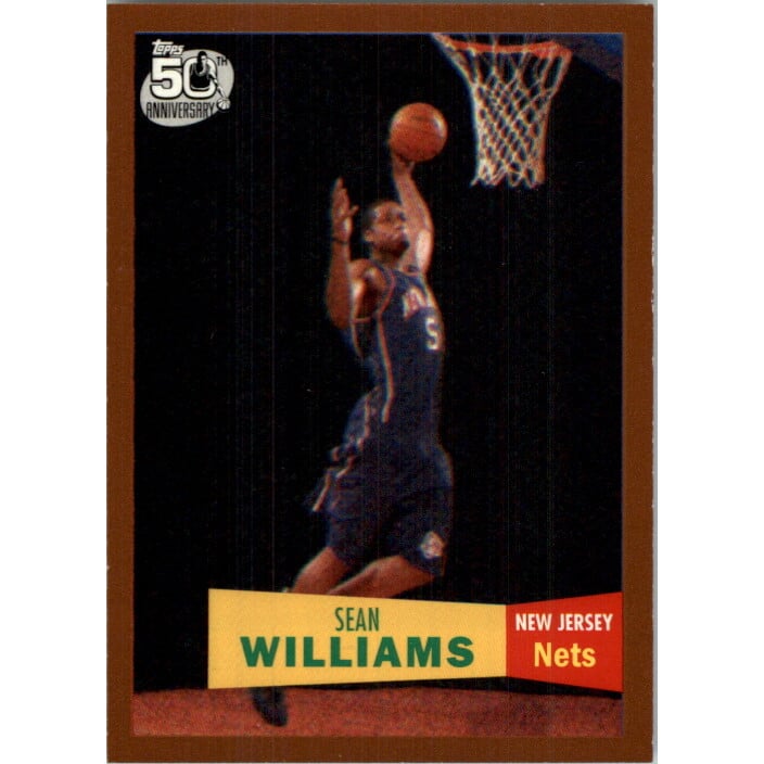 2007-08 Topps 1957-58 Variations Copper #127 Sean Williams. rookie card picture