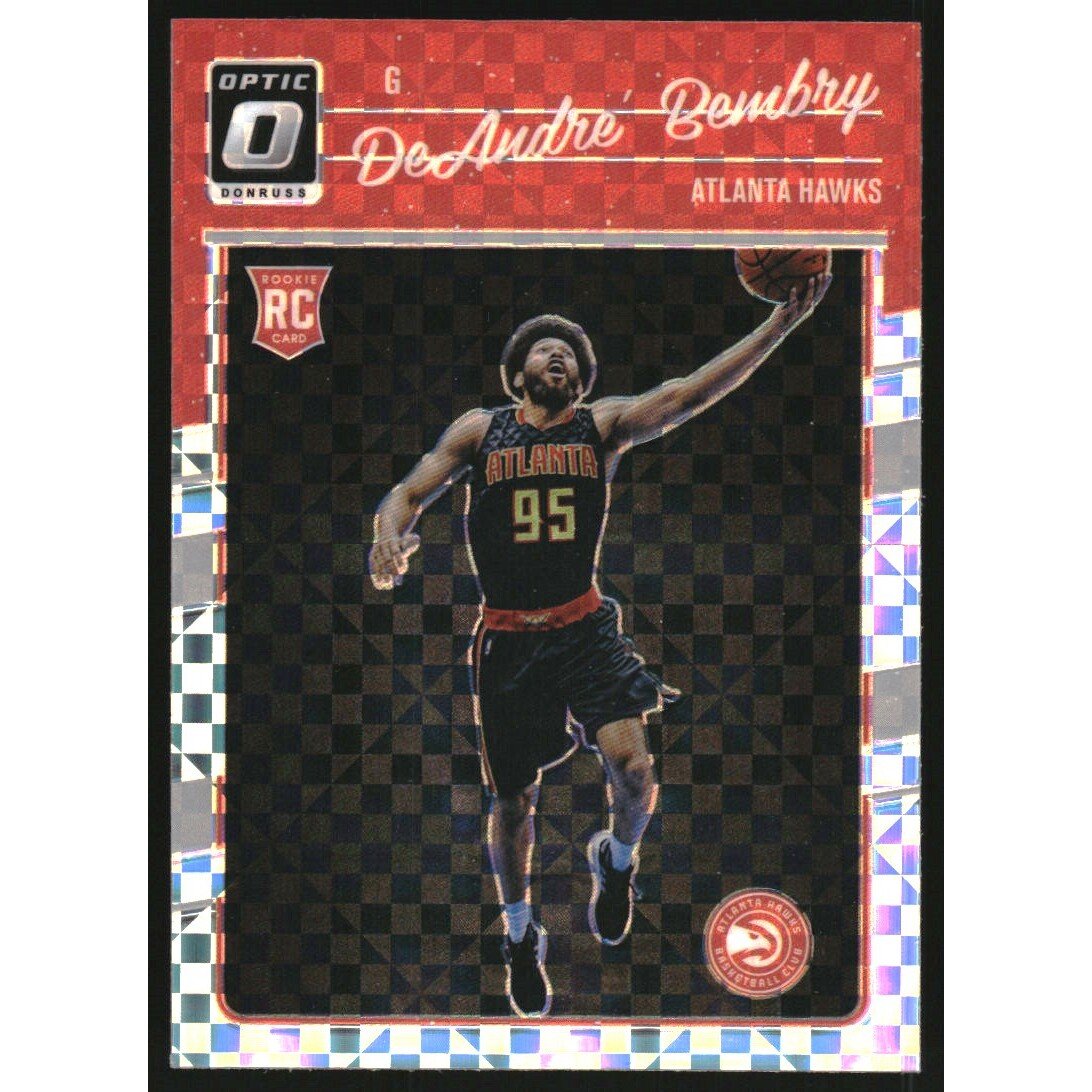 2016-17 Donruss Optic Checkerboard #168 DeAndre' Bembry. rookie card picture