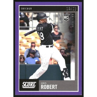 2020 Score Purple #5 Luis Robert