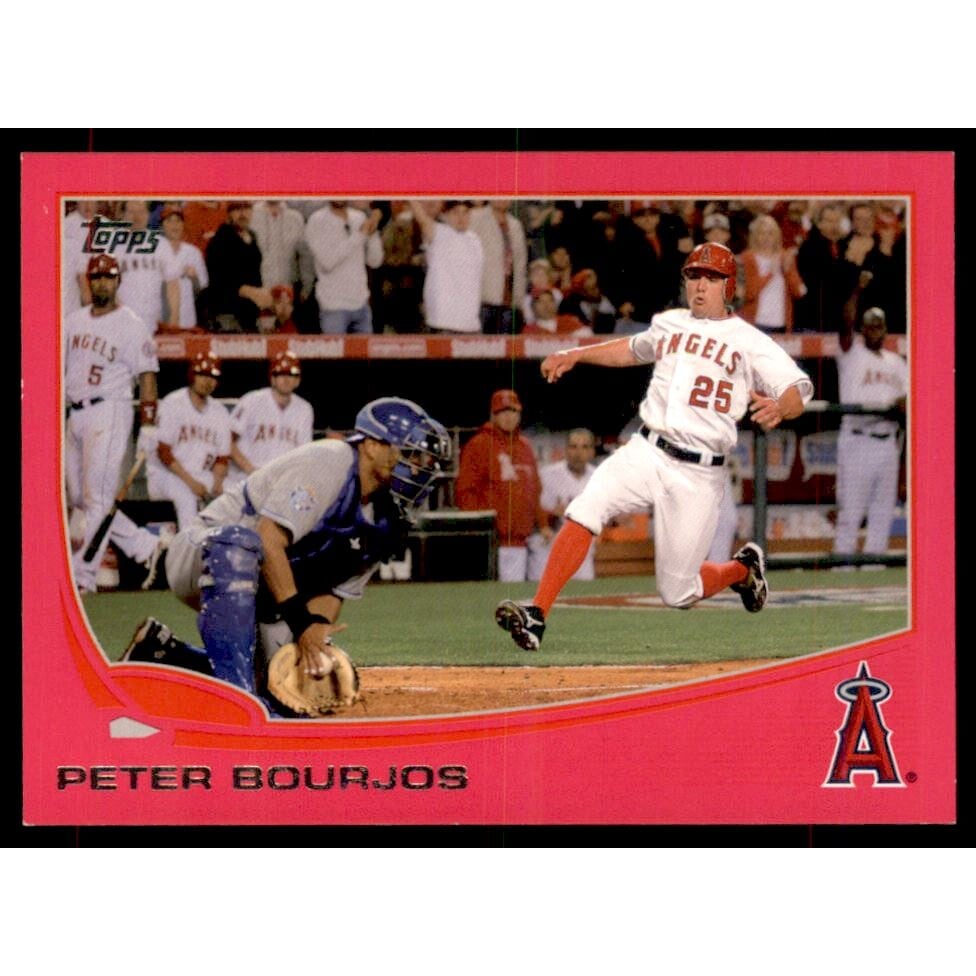 2013 Topps Mini Pink #520 Peter Bourjos. rookie card picture