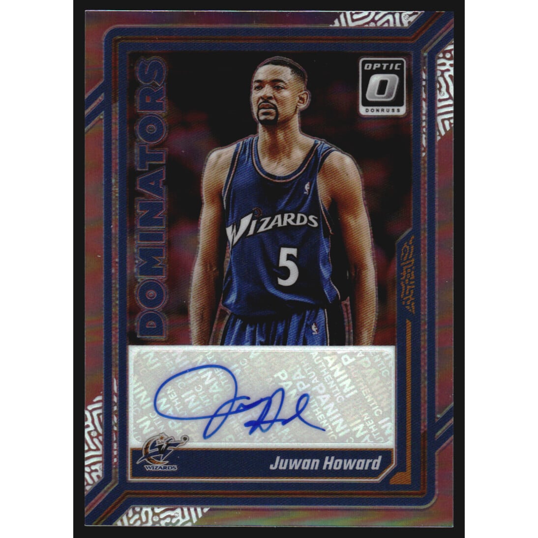 2023-24 Donruss Optic Dominators Signatures #32 JaVale McGee/99. rookie card picture