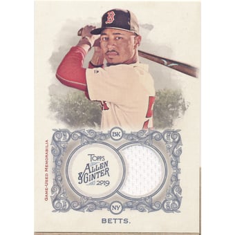 2019 Topps Allen and Ginter Relics #FSRBMB Mookie Betts B