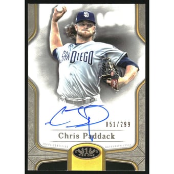 2020 Topps Tier One Break Out Autographs #BOACP Chris Paddack