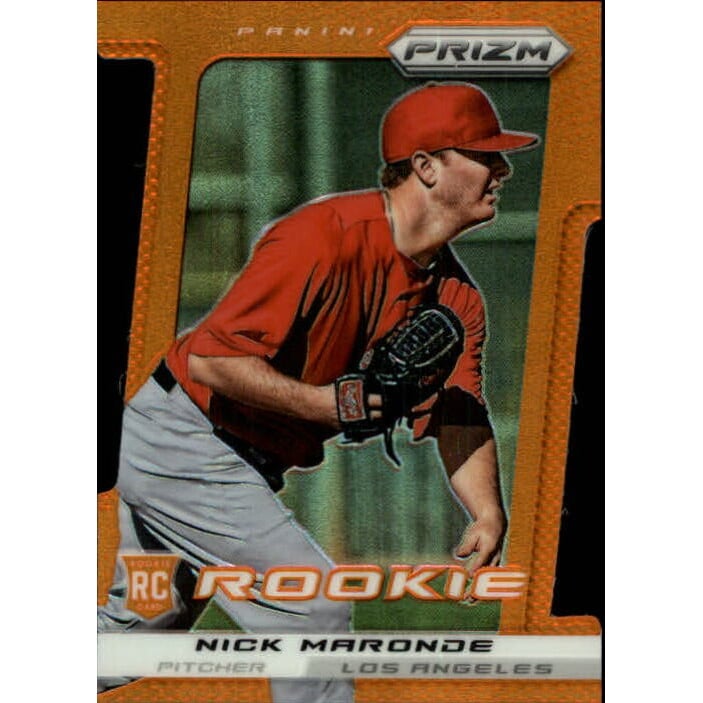 2013 Panini Prizm Prizms Orange Die-Cut #259 Nick Maronde. rookie card picture