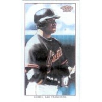 2002 Topps 206 Piedmont Red #238B Barry Bonds w/o Wrist Band