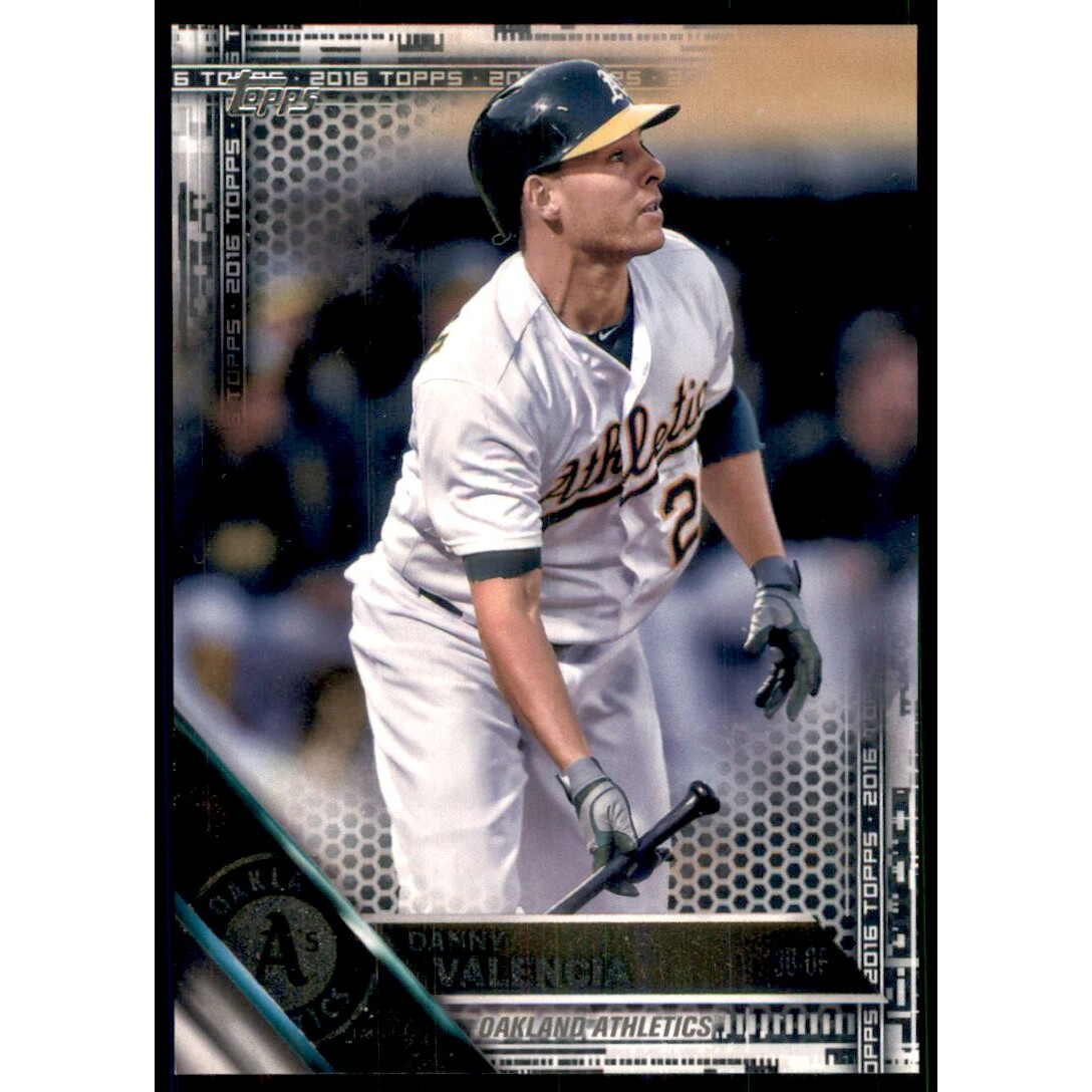 2016 Topps Black #626 Danny Valencia. rookie card picture