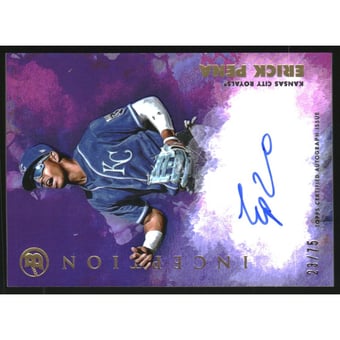 2021 Bowman Inception Autographs Fuchsia #PAEP Erick Pena
