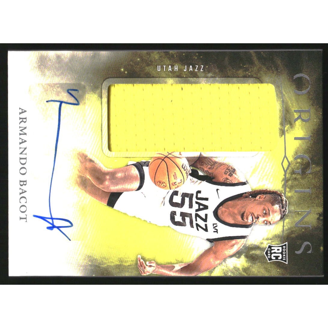 2024-25 Panini Origins Rookie Jersey Autographs #5 Armando Bacot. rookie card picture