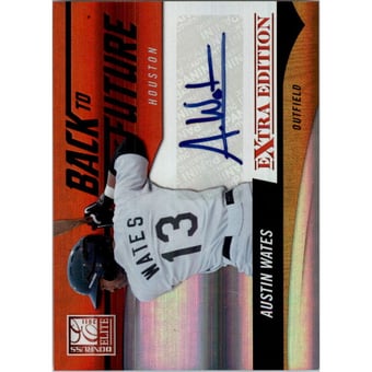 2011 Donruss Elite Extra Edition Back to the Future Signatures #5 Austin Wates
