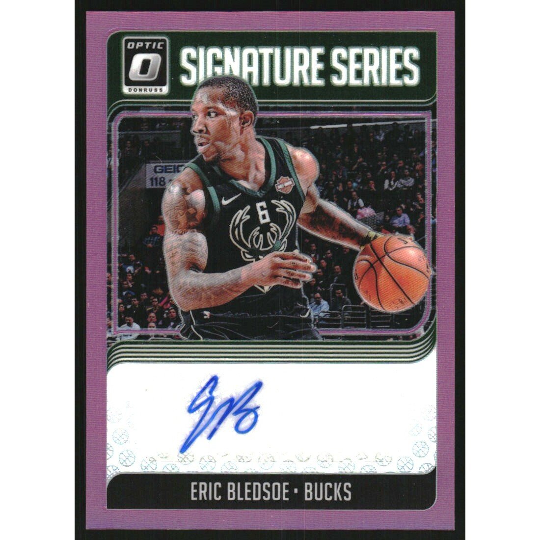 2018-19 Donruss Optic Signature Series Pink #44 Eric Bledsoe. rookie card picture