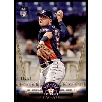 2018 Topps Salute Gold #TS88 J.D. Davis