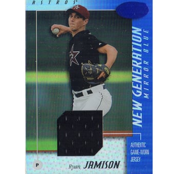 2002 Leaf Certified Mirror Blue #172 Ryan Jamison NG Jsy