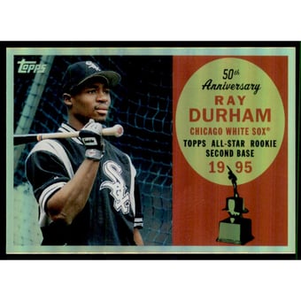 2008 Topps 50th Anniversary All Rookie Team Gold #AR104 Ray Durham
