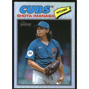 2026 Topps Heritage Chrome Refractors #202 Shota Imanaga