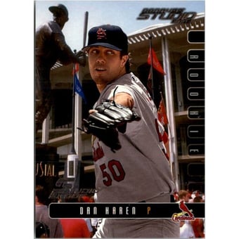 2003 Studio Proofs #208 Dan Haren ROO