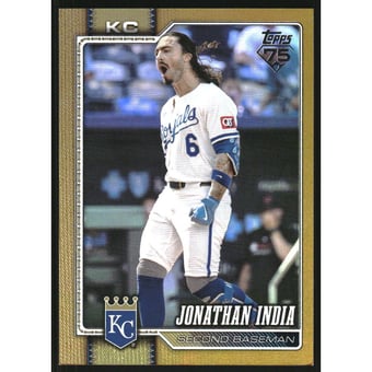 2026 Topps Gold Rainbow Foil #237 Jonathan India