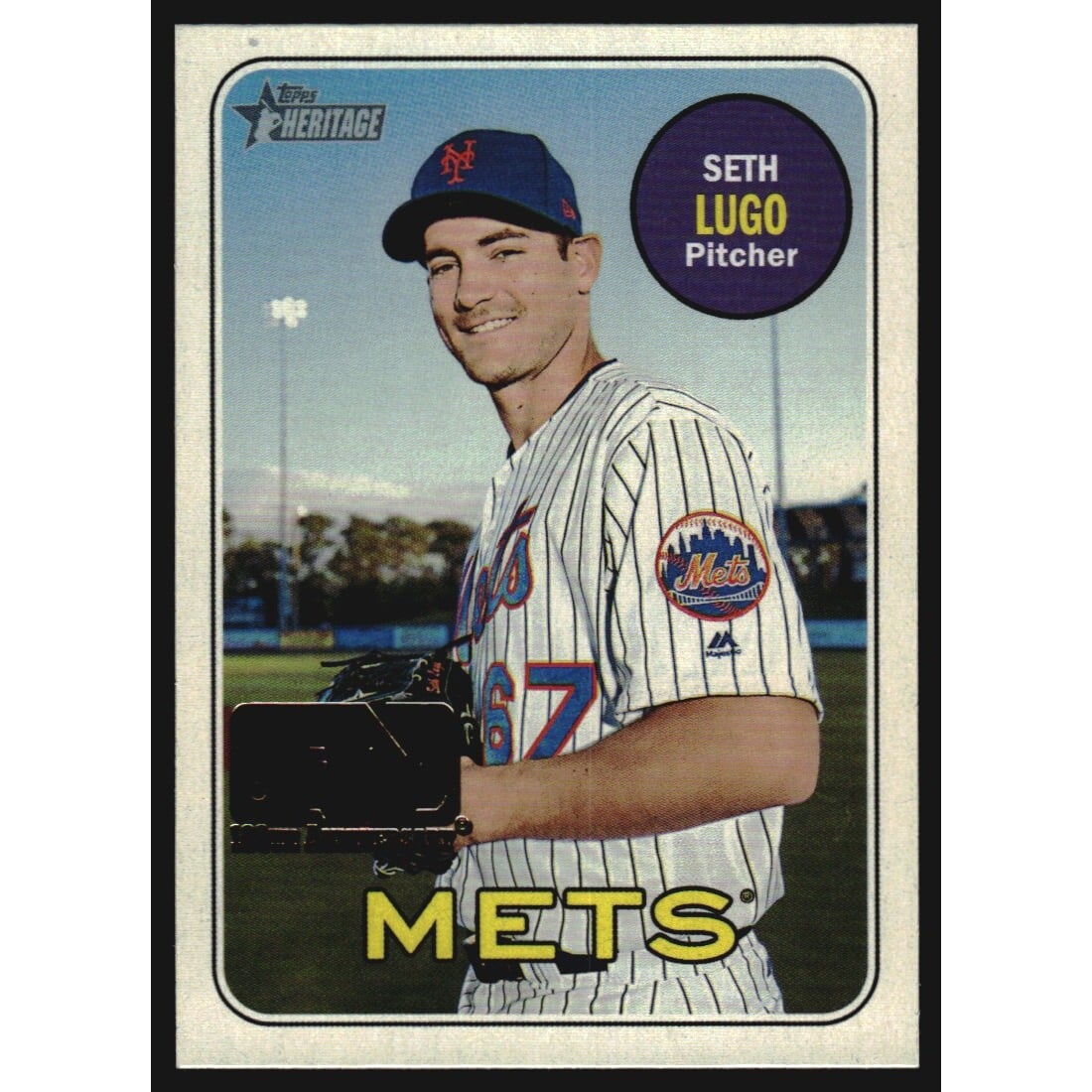 2018 Topps Heritage 100th Anniversary #521 Seth Lugo. rookie card picture