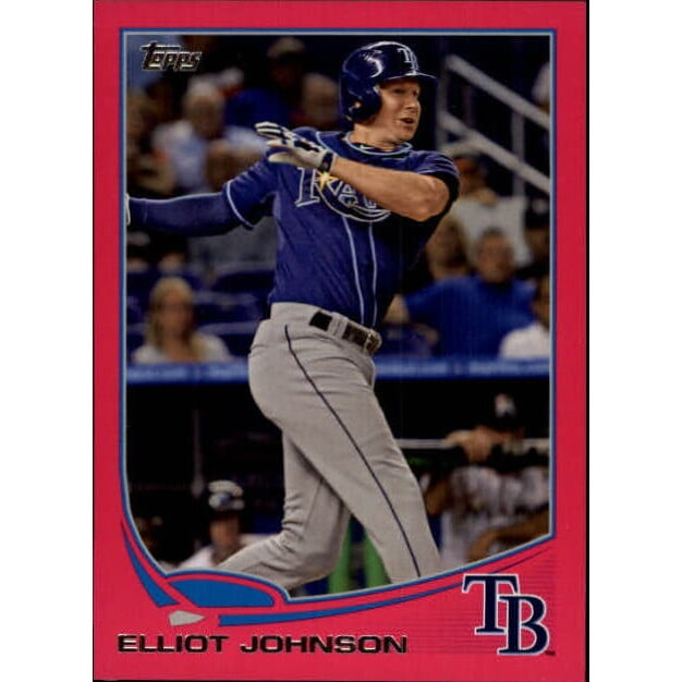 2013 Topps Mini Pink #177 Elliot Johnson. rookie card picture