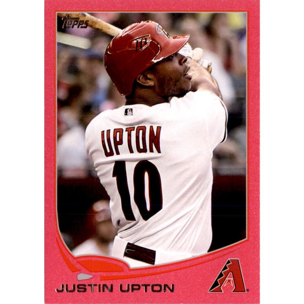 2013 Topps Pink #110 Justin Upton. rookie card picture
