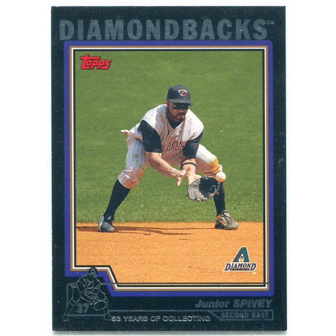 2004 Topps Black #14 Junior Spivey. rookie card picture