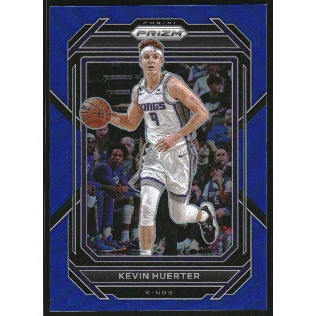 2022-23 Panini Prizm Prizms Blue #124 Kevin Huerter. rookie card picture