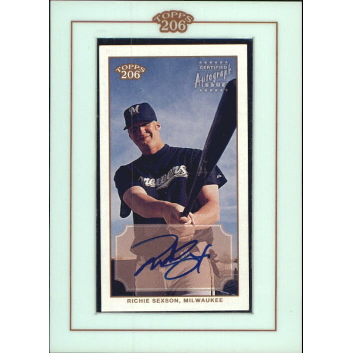 2002 Topps 206 Autographs #RS Richie Sexson F2. rookie card picture