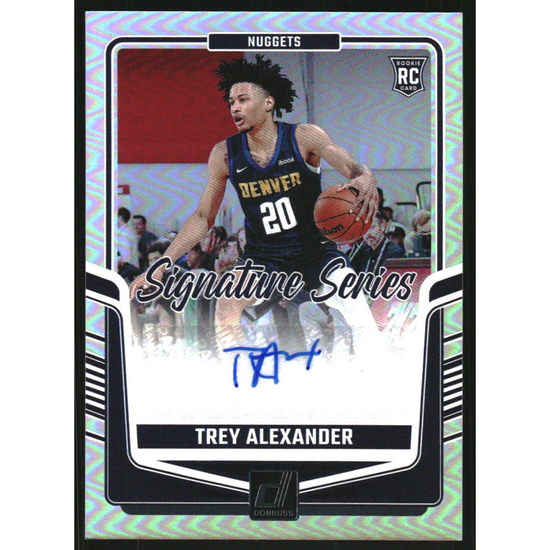 2024-25 Donruss Signature Series #81 Trey Alexander. rookie card picture