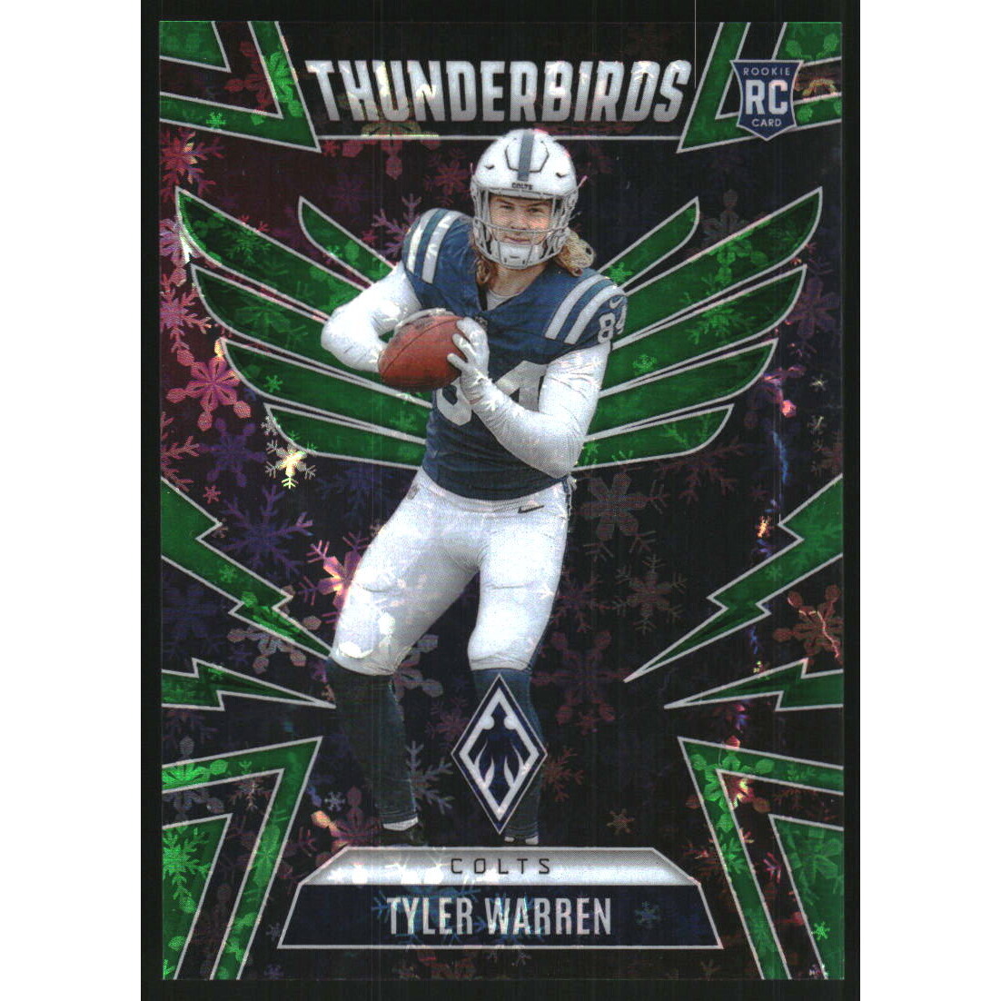 2025 Panini Phoenix Thunderbirds Green Winter #21 Tyler Warren