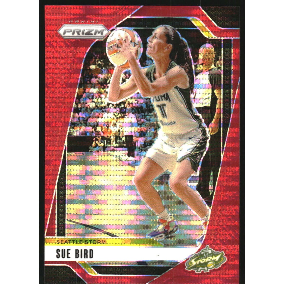 2024 Panini Prizm WNBA Prizms Red Pulsar #112 Sue Bird. rookie card picture