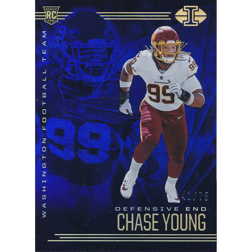 2020 Panini Illusions Blue #25 Chase Young