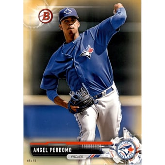 2017 Bowman Draft 5x7 Gold #BD128 Angel Perdomo