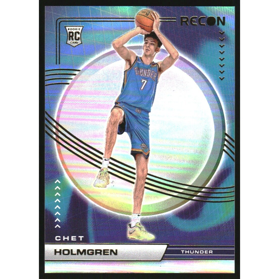 2022-23 Panini Recon Holo #227 Chet Holmgren. rookie card picture