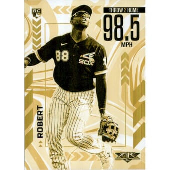 2020 Topps Fire Arms Ablaze Gold Minted #AA20 Luis Robert