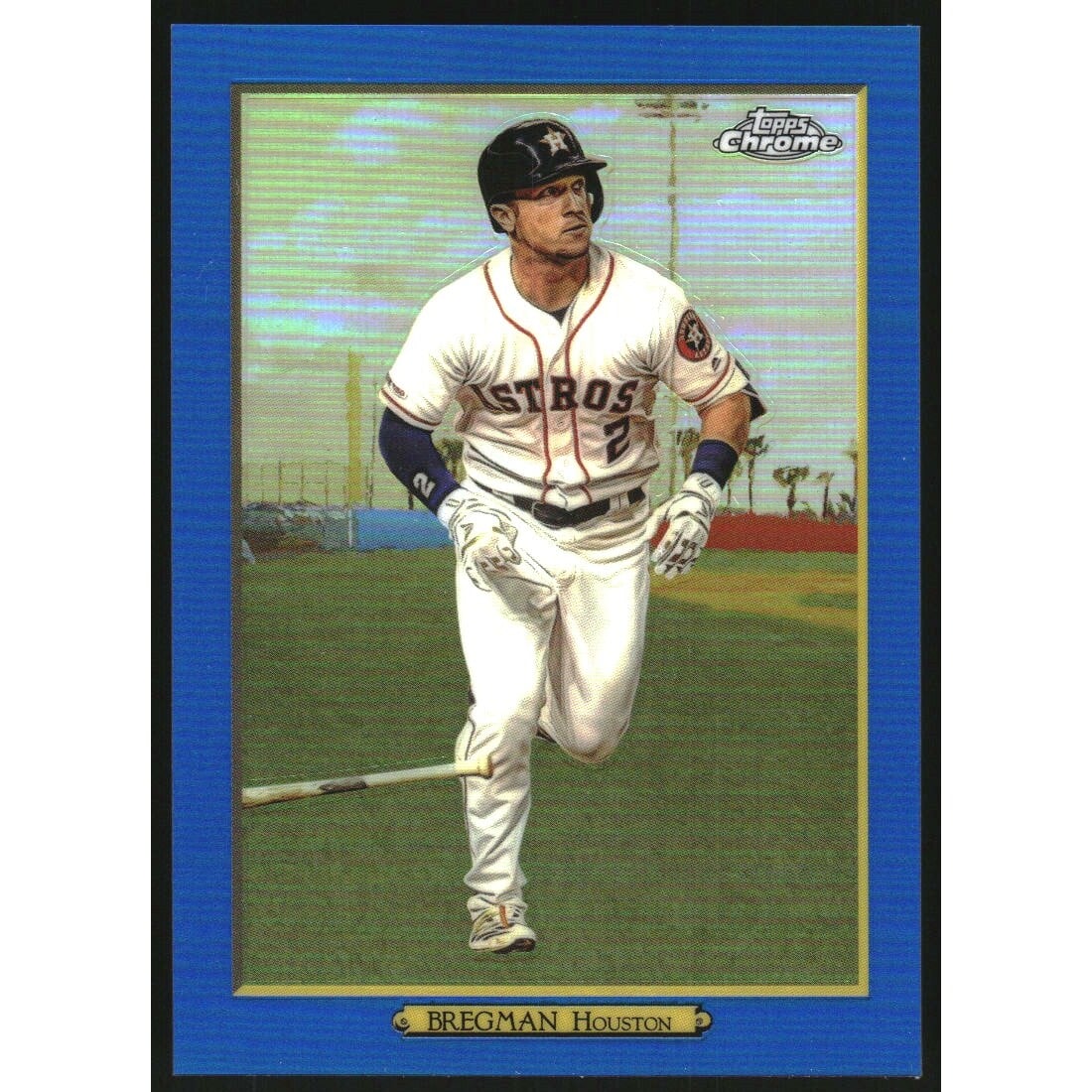 2020 Topps Turkey Red '20 Chrome Blue Refractors #TRC36 Alex Bregman. rookie card picture